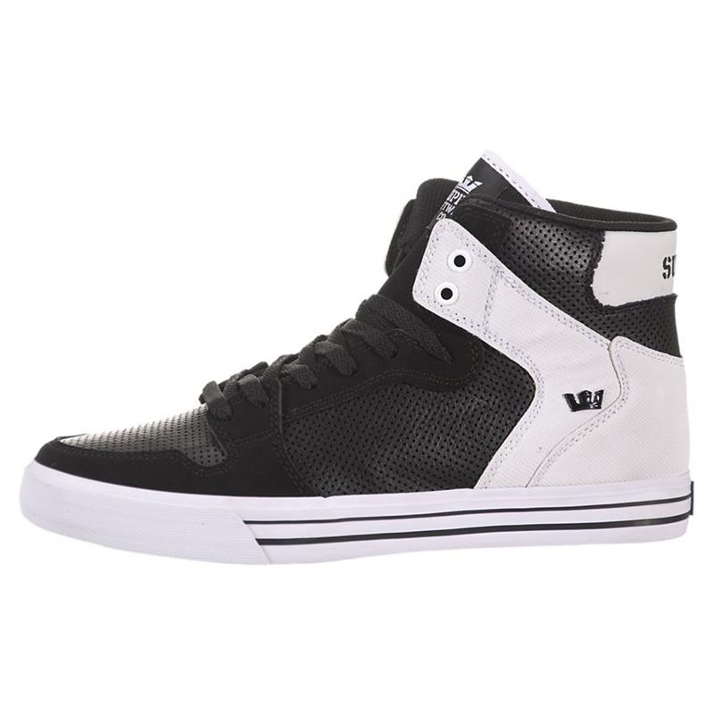 Supra VAIDER Sneaker High Damen Schwarz Weiß Kaufen QBYDV7815